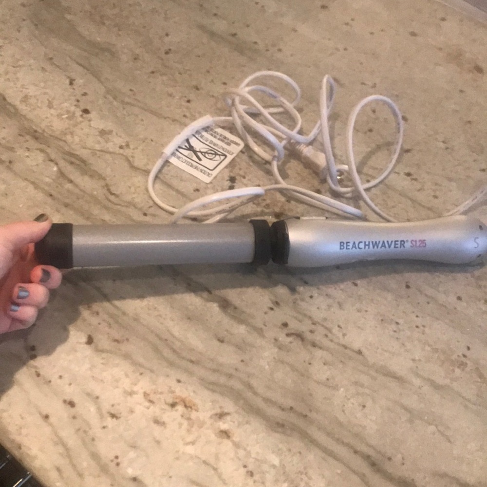 Beach water curling iron